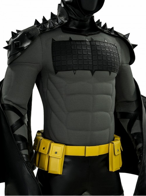Anime Comics Absolute Batman Bruce Wayne Halloween Cosplay Costume Set Without Shoes Without Helmet