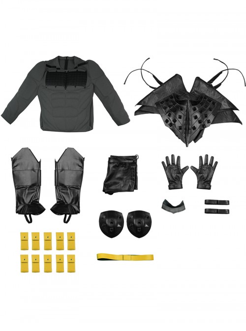Anime Comics Absolute Batman Bruce Wayne Halloween Cosplay Costume Set Without Shoes Without Helmet