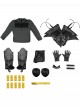 Anime Comics Absolute Batman Bruce Wayne Halloween Cosplay Costume Set Without Shoes Without Helmet