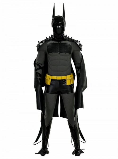 Anime Comics Absolute Batman Bruce Wayne Halloween Cosplay Costume Set Without Shoes Without Helmet
