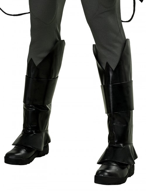 Anime Comics Absolute Batman Bruce Wayne Halloween Cosplay Accessories Black Shoes