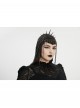 Black Chain Individual Thorn Spike Rivet Punk Style Crown
