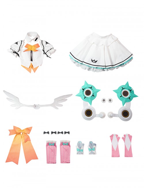 Game Zenless Zone Zero Aria Halloween Cosplay Costume Set Without Props Headphones Without Head Ring