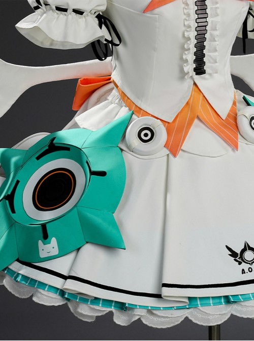 Game Zenless Zone Zero Aria Halloween Cosplay Costume Set Without Props Headphones Without Head Ring