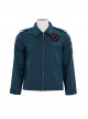 Movie Avengers Doomsday Professor X Halloween Cosplay Costume Peacock Green Jacket
