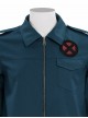 Movie Avengers Doomsday Professor X Halloween Cosplay Costume Peacock Green Jacket