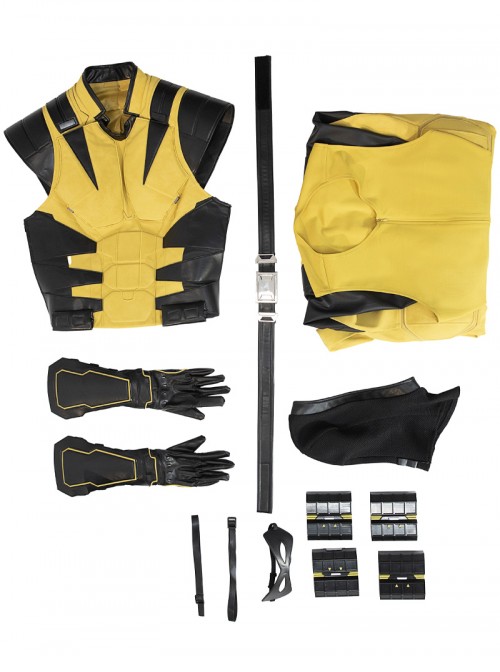 Game Marvel Wolverine PS5 Version Wolverine Halloween Cosplay Costume Set Without Boots Without Helmet Without Wolf Claws