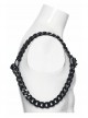 Black Metal Thick Chains Rugged Charm Punk Men Harness