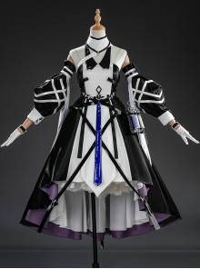 Game Arknights Whisperain Original Outfit Halloween Cosplay Costume Set