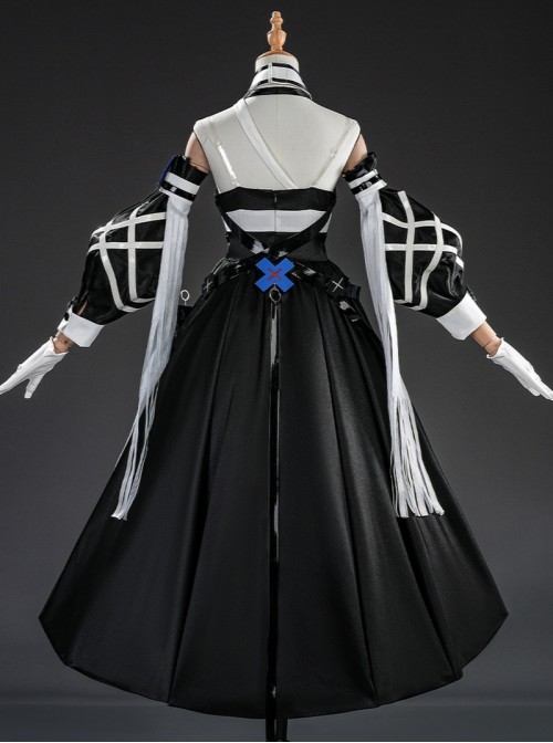 Game Arknights Whisperain Original Outfit Halloween Cosplay Costume Set