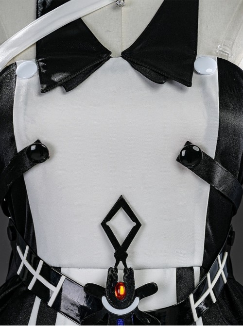 Game Arknights Whisperain Original Outfit Halloween Cosplay Costume Set
