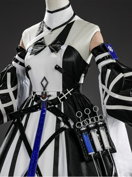 Game Arknights Whisperain Original Outfit Halloween Cosplay Costume Set