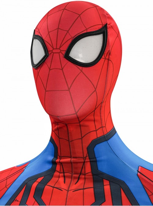 Game Marvel Tokon Fighting Souls Spider-Man Bodysuit Halloween Cosplay Costume Set