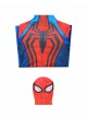 Game Marvel Tokon Fighting Souls Spider-Man Bodysuit Halloween Cosplay Costume Set