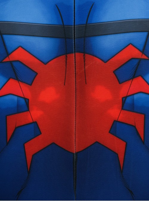 Game Marvel Tokon Fighting Souls Spider-Man Bodysuit Halloween Cosplay Costume Set