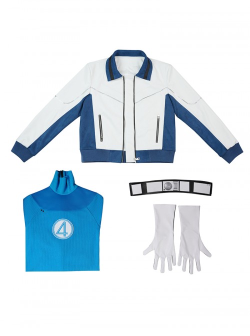 Movie Avengers Doomsday Mister Fantastic Halloween Cosplay Costume Set Without Boots