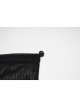 Black Mesh Elegance Detachable Fluffy Cuffs Dark Demon Fingers Gothic Long Gloves