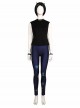 Game Valorant Clove Halloween Cosplay Costume White Sleeves Black Innerwear