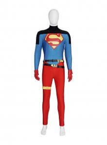 Superboy Conner Kent Halloween Cosplay Costume Bodysuit Without Accessories