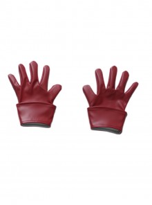 Superboy Conner Kent Halloween Cosplay Accessories Red Gloves