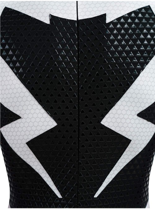 Anime Spider-Man Across the Spider-Verse Gwen Stacy Color Blocking Upgrade Version Halloween Cosplay Costume Set Without Shoes