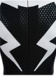 Anime Spider-Man Across the Spider-Verse Gwen Stacy Color Blocking Upgrade Version Halloween Cosplay Costume Set Without Shoes