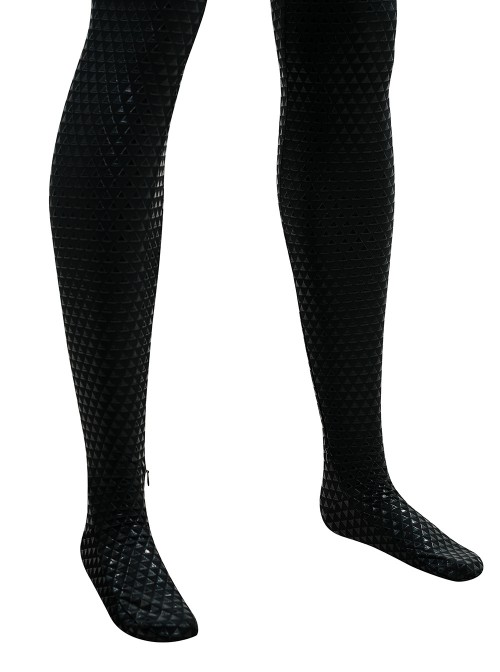 Anime Spider-Man Across the Spider-Verse Gwen Stacy Color Blocking Upgrade Version Halloween Cosplay Costume Set Without Shoes