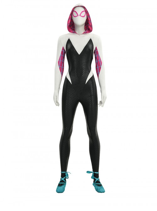 Anime Spider-Man Across the Spider-Verse Gwen Stacy Upgrade Version Halloween Cosplay Accessories Dancing Shoes