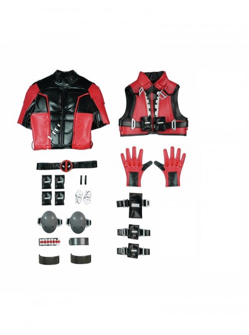 Game Marvel Rivals Deadpool Halloween Cosplay Costume Set Without Shoes Without Helmet Without Back Props