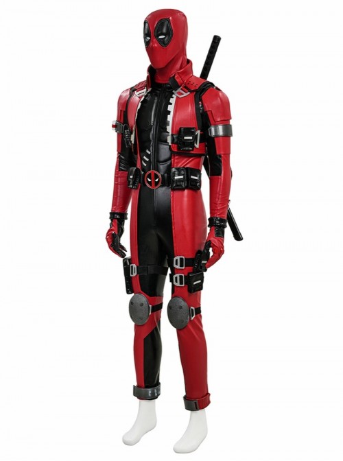 Game Marvel Rivals Deadpool Halloween Cosplay Costume Set Without Shoes Without Helmet Without Back Props