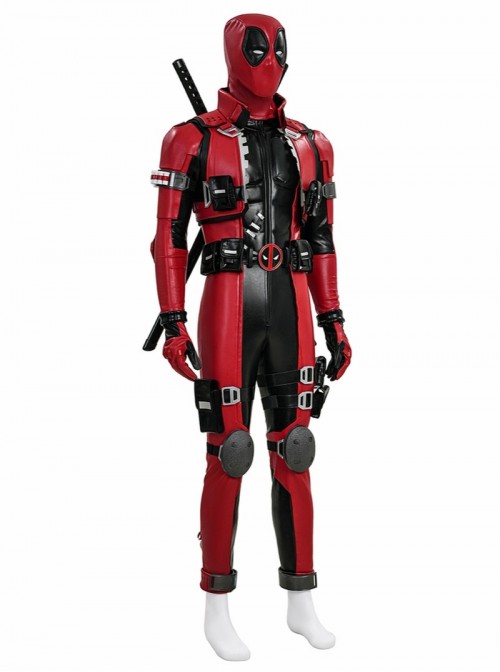 Game Marvel Rivals Deadpool Halloween Cosplay Costume Set Without Shoes Without Helmet Without Back Props