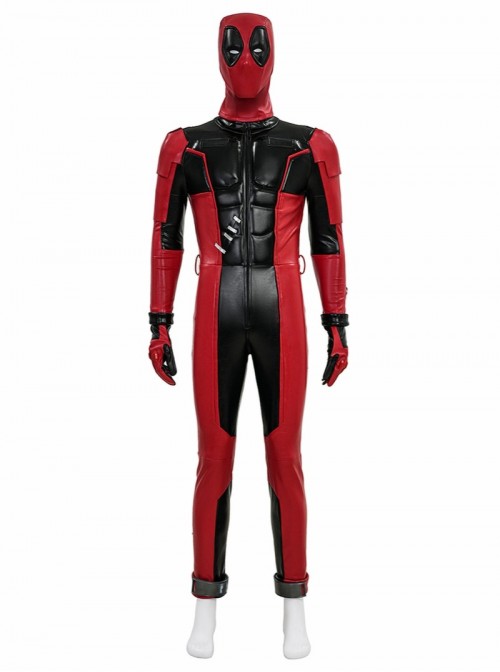 Game Marvel Rivals Deadpool Halloween Cosplay Costume Set Without Shoes Without Helmet Without Back Props