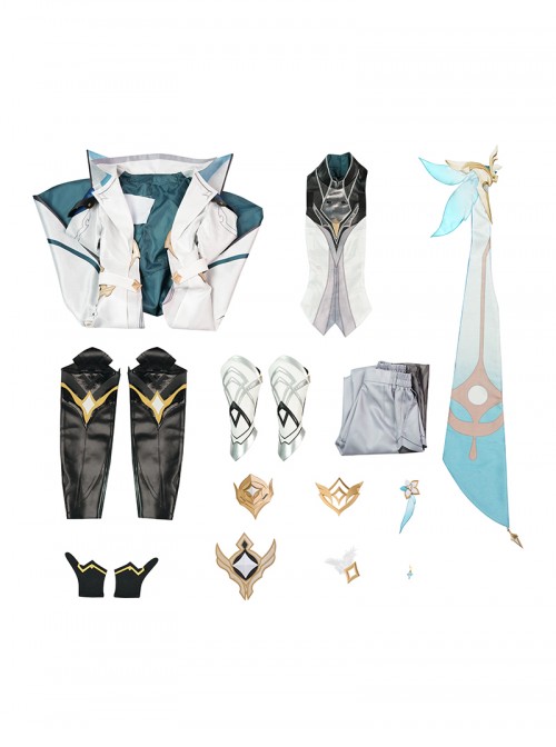Game Genshin Impact Aether Outfit As Heaven And Earth Are Made Anew Halloween Cosplay Costume Set