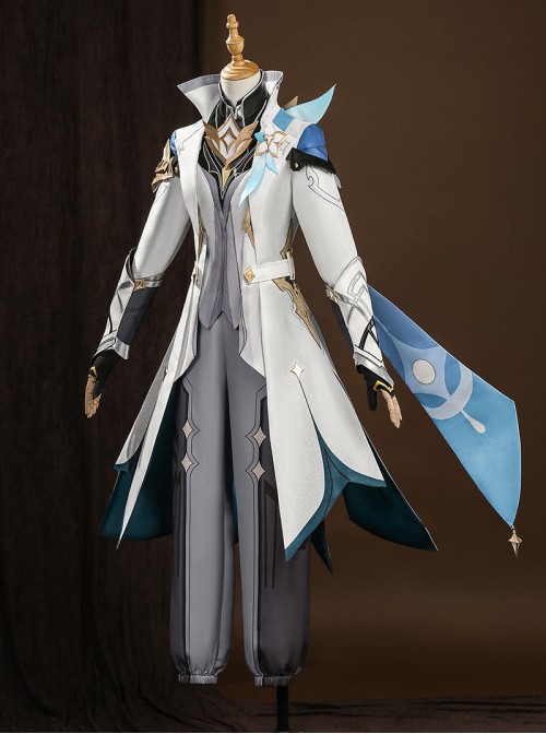 Game Genshin Impact Aether Outfit As Heaven And Earth Are Made Anew Halloween Cosplay Costume Set