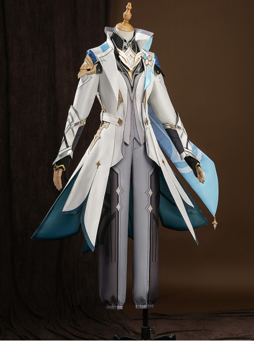 Game Genshin Impact Aether Outfit As Heaven And Earth Are Made Anew Halloween Cosplay Costume Set