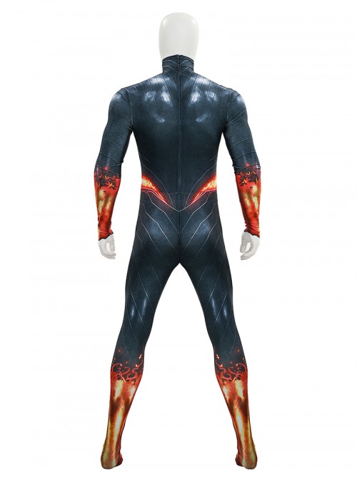 Anime Comics Absolute Superman Clark Kent Bodysuit Halloween Cosplay Costume Set
