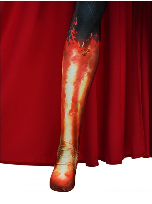 Anime Comics Absolute Superman Clark Kent Bodysuit Halloween Cosplay Costume Set