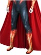 Anime Comics Absolute Superman Clark Kent Bodysuit Halloween Cosplay Costume Set