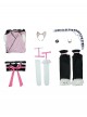 Anime Cosmic Princess Kaguya Noi Komazawa Halloween Cosplay Costume Set