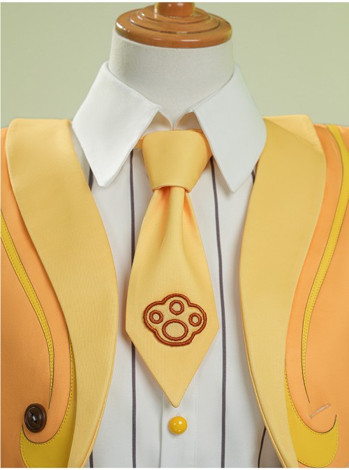 Game Honor Of Kings Sang Qi x Line Puppy Collaboration Halloween Cosplay Costume Set Without Book Props