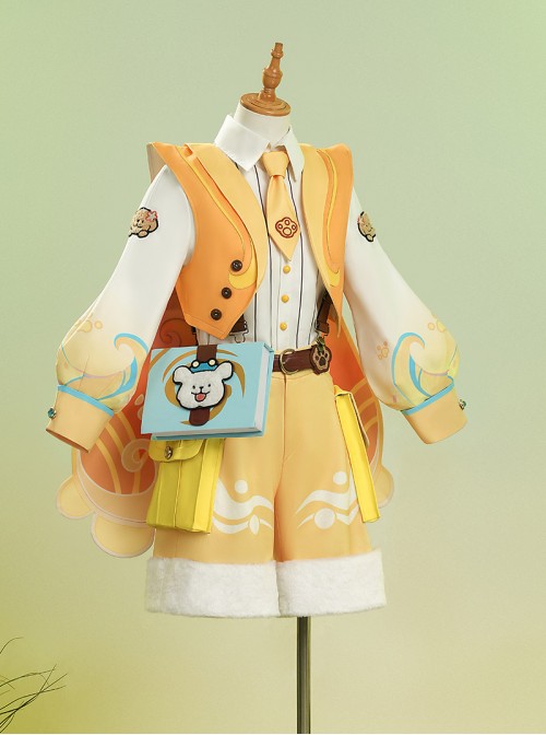 Game Honor Of Kings Sang Qi x Line Puppy Collaboration Halloween Cosplay Accessories Book Props