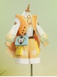 Game Honor Of Kings Sang Qi x Line Puppy Collaboration Halloween Cosplay Accessories Book Props