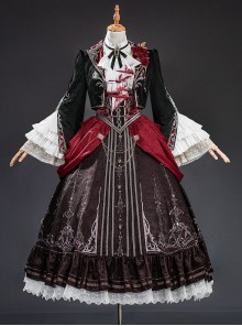 Game Love And Deepspace Player Silverwing Fiend Dress Halloween Cosplay Costume Set