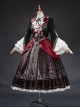 Game Love And Deepspace Player Silverwing Fiend Dress Halloween Cosplay Costume Set