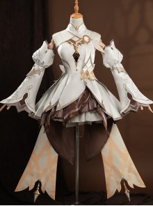 Game Genshin Impact Lumine Outfit As Heaven And Earth Are Made Anew Halloween Cosplay Costume Set
