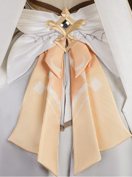 Game Genshin Impact Lumine Outfit As Heaven And Earth Are Made Anew Halloween Cosplay Costume Set