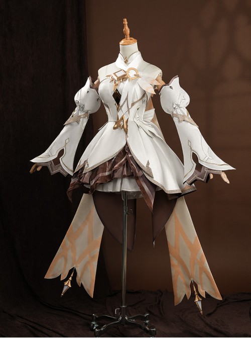Game Genshin Impact Lumine Outfit As Heaven And Earth Are Made Anew Halloween Cosplay Costume Set