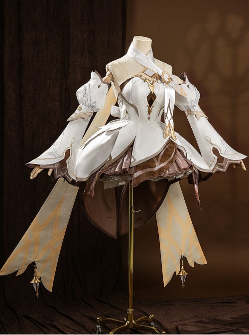 Game Genshin Impact Lumine Outfit As Heaven And Earth Are Made Anew Halloween Cosplay Costume Set