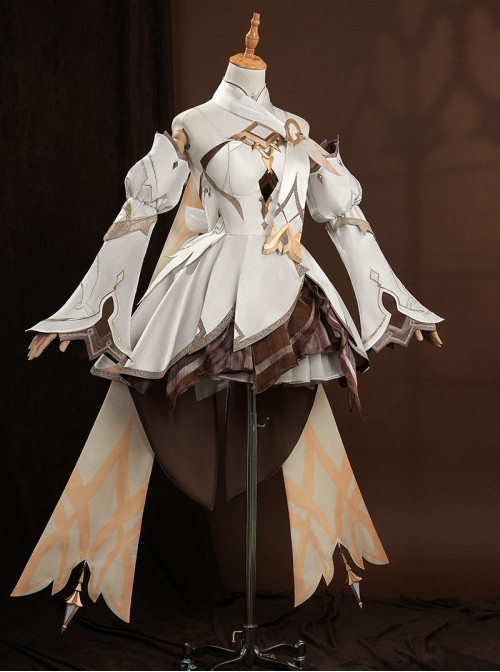 Game Genshin Impact Lumine Outfit As Heaven And Earth Are Made Anew Halloween Cosplay Costume Set