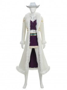 TV Drama One Piece Season 2 Nico Robin Halloween Cosplay Costume Set